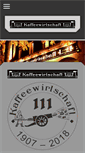 Mobile Screenshot of kaffeewirtschaft.de