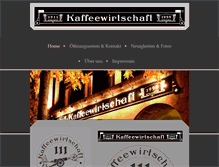 Tablet Screenshot of kaffeewirtschaft.de